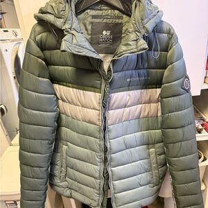 Young men winter jacket New without tag .